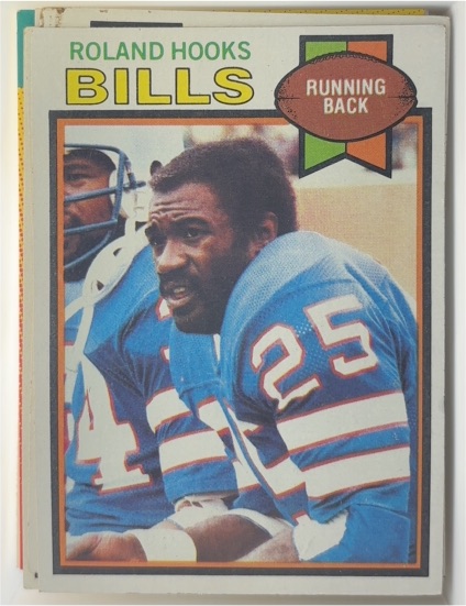 1979 Topps Football #379 Roland Hooks — front