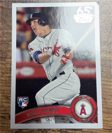 2016 Topps 65th Anniversary #US175 Mike Trout — front