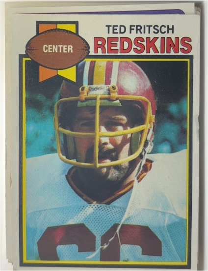 1979 Topps #61 Ted Fritsch Washington Redskins — front