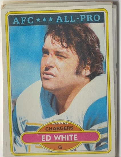1980 Topps #190 Ed White — front
