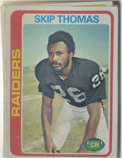 1978 Topps #8 Skip Thomas — front
