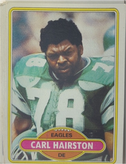 1980 Topps #92 Carl Hairston — front