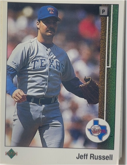 1989 Upper Deck #461 Jeff Russell — front