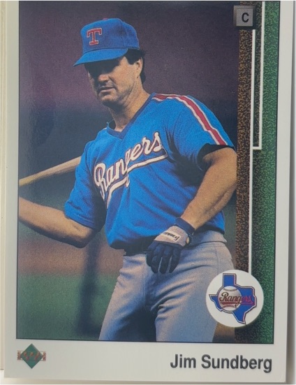 1989 Upper Deck #331 Jim Sundberg — front