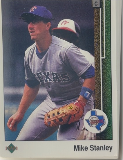 1989 Upper Deck #579 Mike Stanley — front