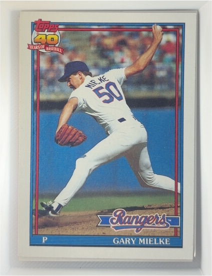 1991 Topps #54 Gary Mielke — front