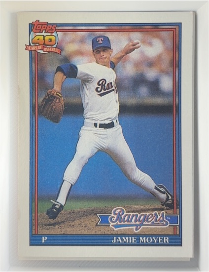 1991 Topps #138 Jamie Moyer — front