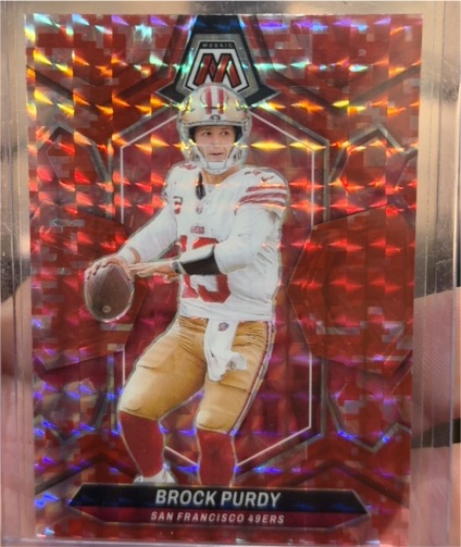 2024 Panini Mosaic #190 Brock Purdy — front