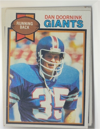 1979 Topps #492 Dan Doornink — front