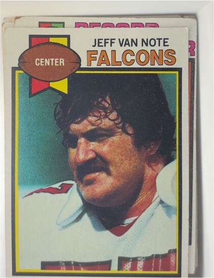 1979 Topps #337 Jeff Van Note — front