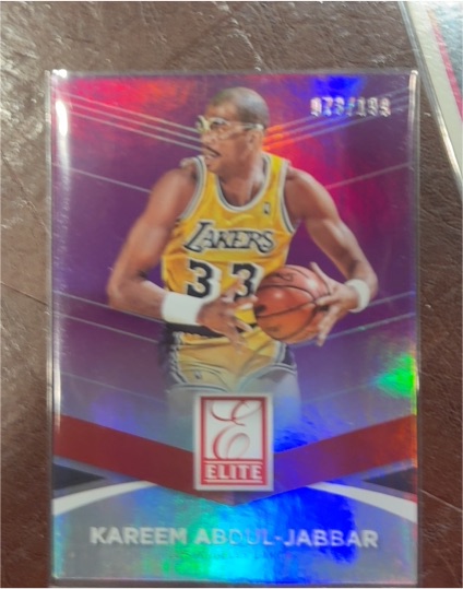 2014-15 Donruss Elite #92 Kareem Abdul-Jabbar — front