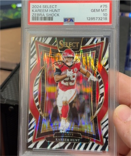 2024 Panini Select #75 Kareem Hunt — front