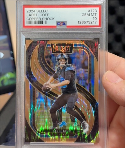 2024 Panini Select Premier Level #123 Jared Goff — front