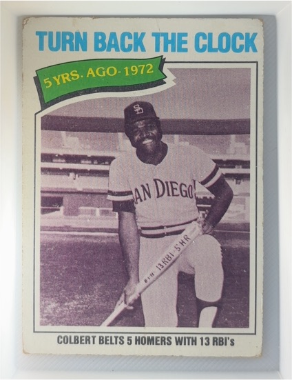 1977 Topps #433 Nate Colbert Turn Back The Clock — front