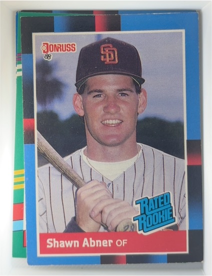 1988 Donruss #33 Shawn Abner — front