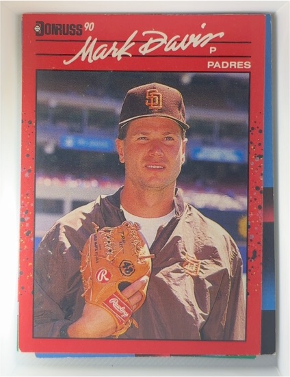 1990 Donruss #302 Mark Davis — front