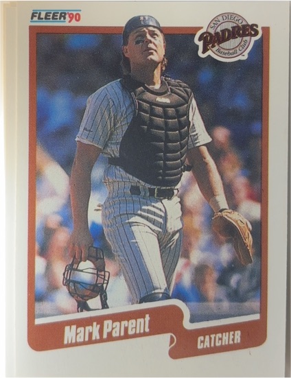 1990 Fleer #164 Mark Parent — front