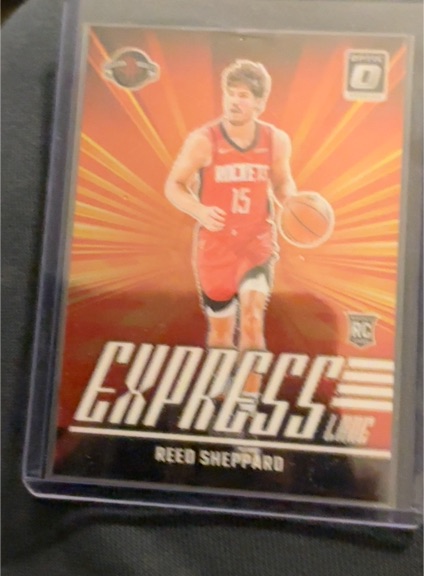 2024-25 Panini Donruss Optic #16 Reed Sheppard Express Lane — front