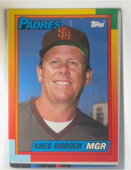 1990 Topps Traded #102T Greg Riddoch — front