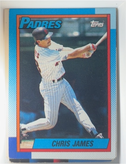 1990 Topps #178 Chris James San Diego Padres — front