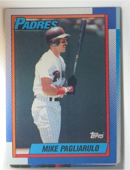 1990 Topps #63 Mike Pagliarulo — front