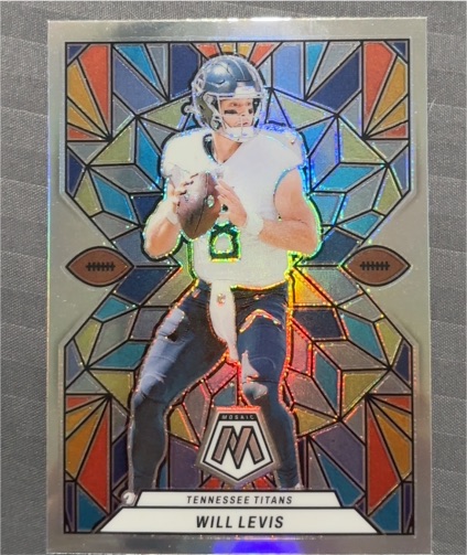 2024 Panini Mosaic Stained Glass #SG-12 Will Levis — front