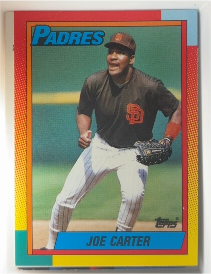 1990 Topps Traded #20T Joe Carter — front