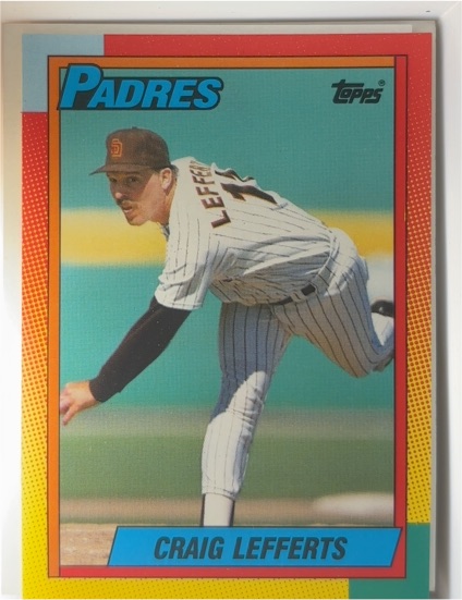 1990 Topps Traded #59T Craig Lefferts — front