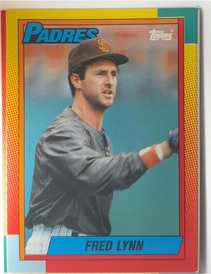1990 Topps Traded #62T Fred Lynn — front