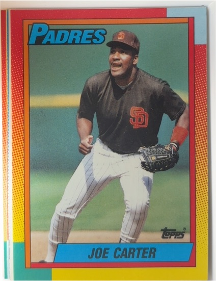 1990 Topps Traded #20T Joe Carter — front