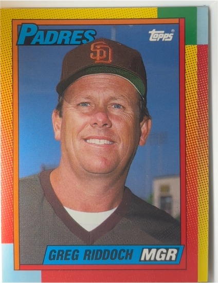 1990 Topps Traded #102T Greg Riddoch — front