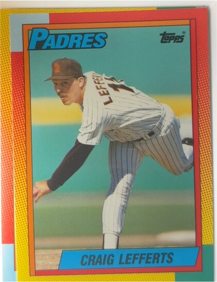 1990 Topps Traded #59T Craig Lefferts — front