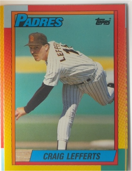 1990 Topps Traded #59T Craig Lefferts — front