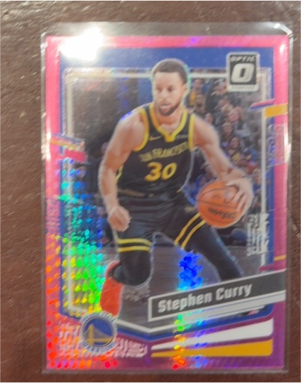 2023-24 Panini Donruss Optic #198 Stephen Curry — front