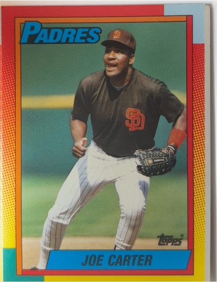 1990 Topps Traded #20T Joe Carter — front
