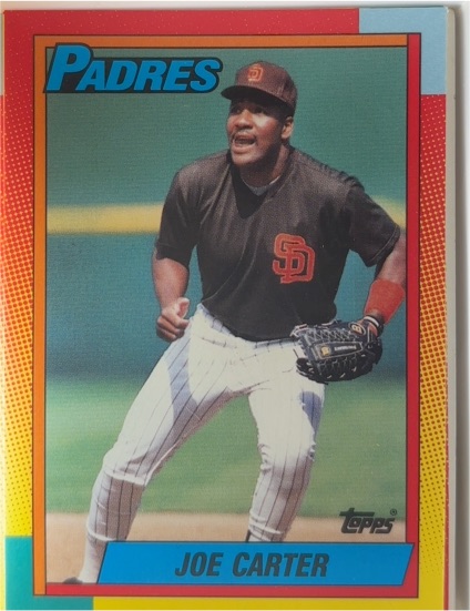 1990 Topps Traded #20T Joe Carter — front