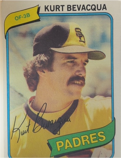 1980 Topps #584 Kurt Bevacqua — front