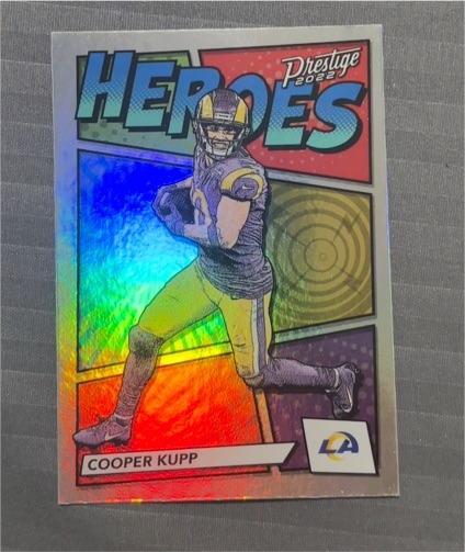 2022 Panini Prestige #H-11 Cooper Kupp Heroes — front