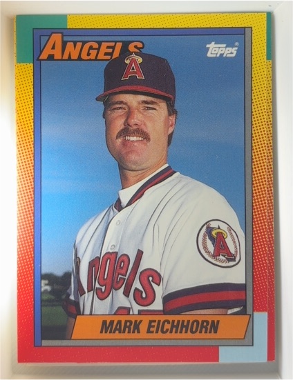 1990 Topps Traded #28T Mark Eichhorn — front
