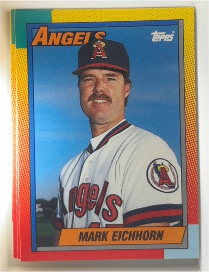 1990 Topps Traded #28T Mark Eichhorn — front