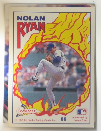 1991 Pacific #66 Nolan Ryan — front