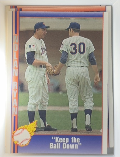 1991 Pacific Nolan Ryan Texas Express I #11 Nolan Ryan New York Mets — front