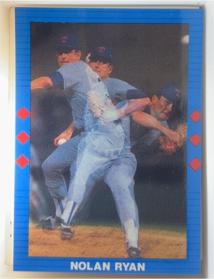 1990 Oddball Nolan Ryan #3 Texas Rangers — front