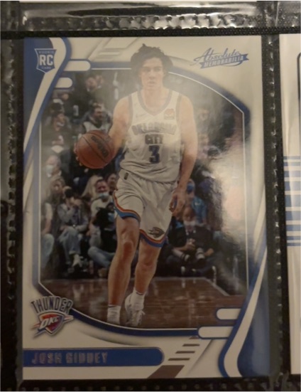 2021-22 Panini Chronicles Absolute #208 Josh Giddey — front