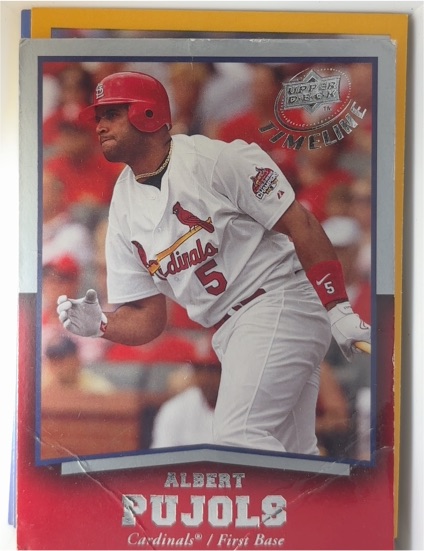 2008 Upper Deck Timeline #20 Albert Pujols — front