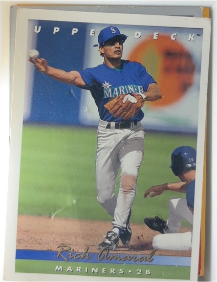 1993 Upper Deck #551 Rich Amaral — front