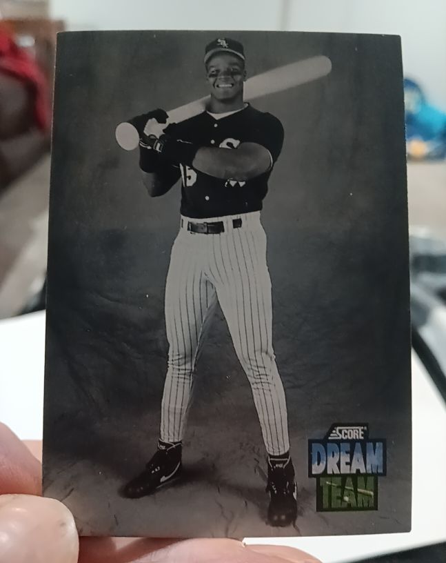 1992 Score #893 Frank Thomas — front