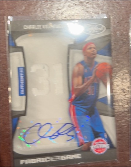 2006 Donruss Threads #31 Charlie Villanueva — front