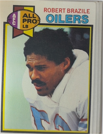 1979 Topps #192 Robert Brazile Houston Oilers — front