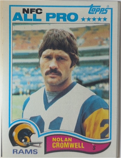 1982 Topps #371 Nolan Cromwell — front